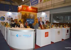 This Serbian province were showing their bottled products.